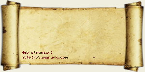 Živka Osmanagić vizit kartica